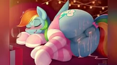 Play My Little Pony Hentai Futa Slideshow: 3D Cartoon Porn Compilation with Music and GIFs