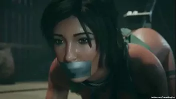 চালান Lara croft bdsm fucked and creampied 2020