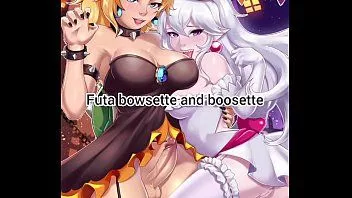 Abspielen Futanari Bowsette- und Boosette-Zusammenstellung
